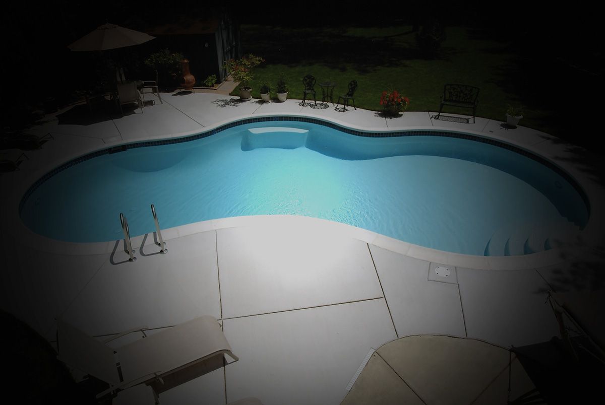 Big Swimming Pool With Lounge Chairs — Warren, MI  — Sardelli Custom Pools