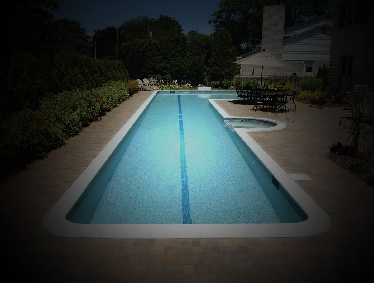 Isolated Swimming Pool — Warren, MI  — Sardelli Custom Pools