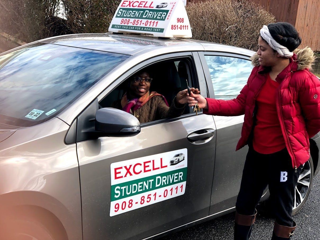 Woman Giving Car Keys
