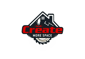 A logo for a company called create more space