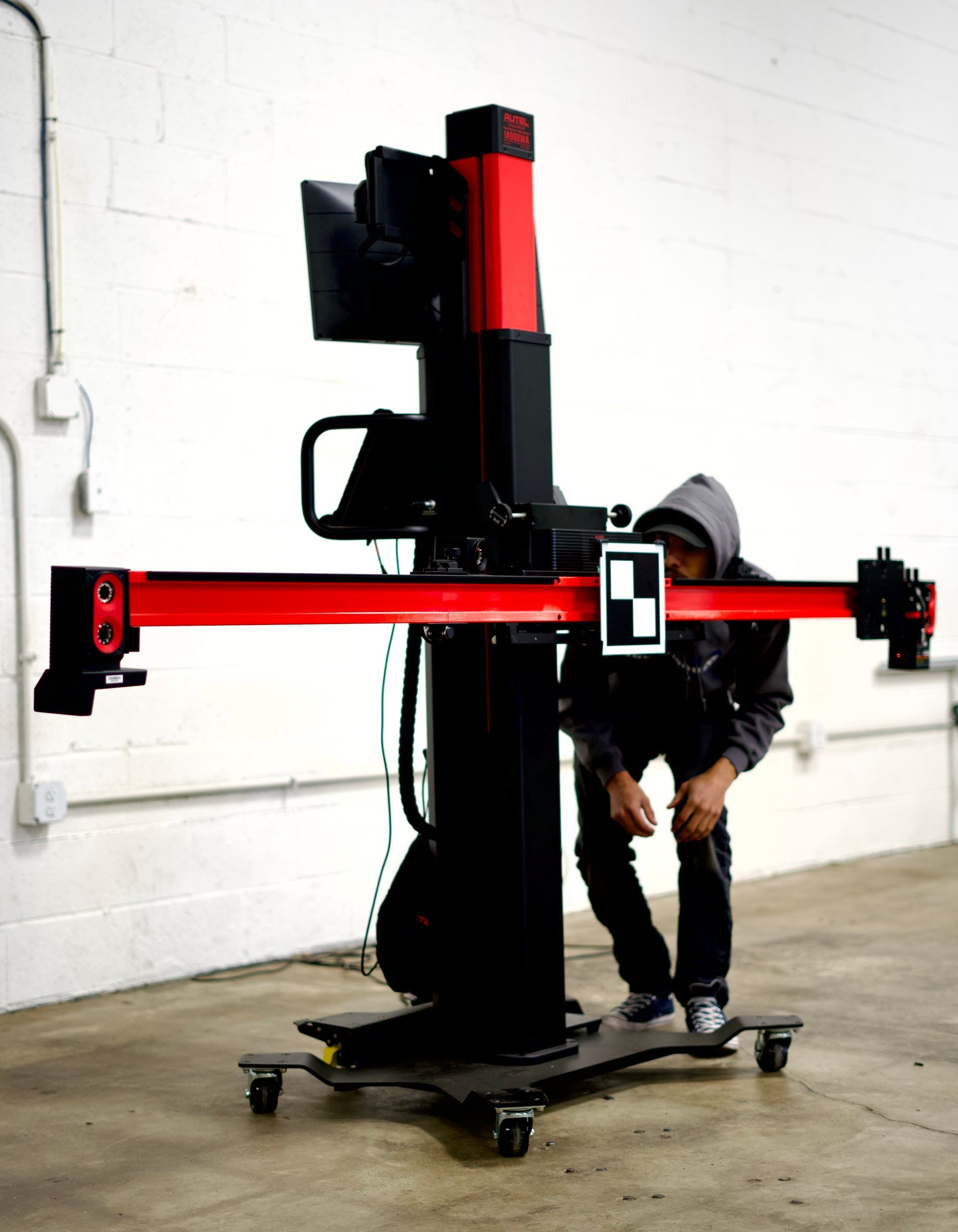 Professional Wheel Alignment Equipment In Use | Level 5 Fairfax