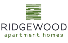 Ridgewood logo in green.