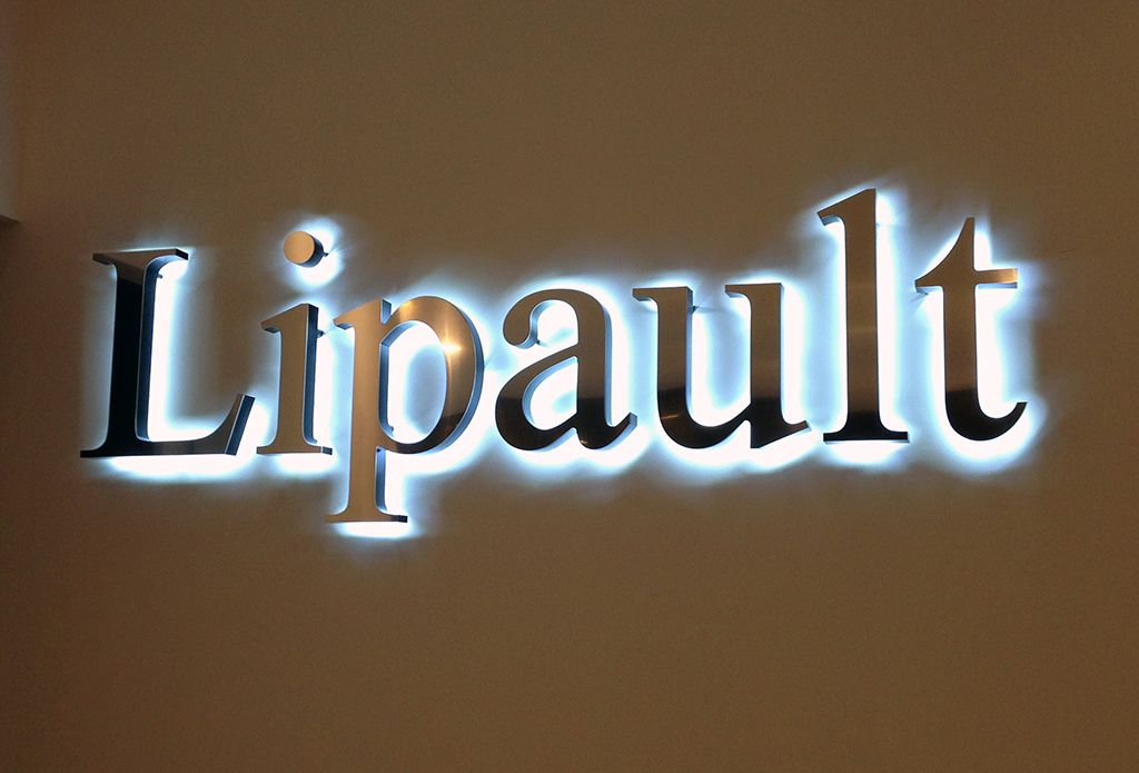 enseigne boutique paris