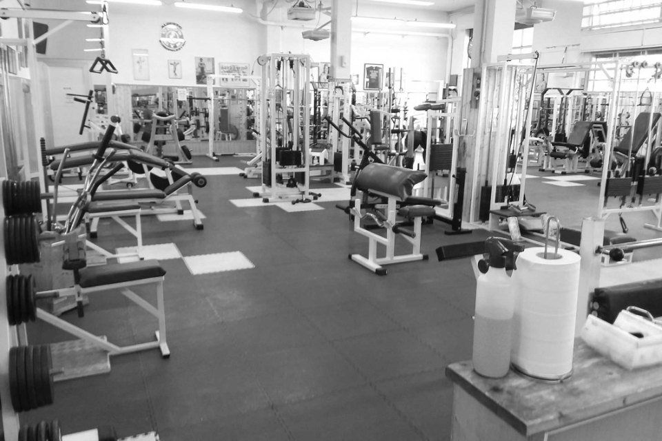 sala per allenamento fisico