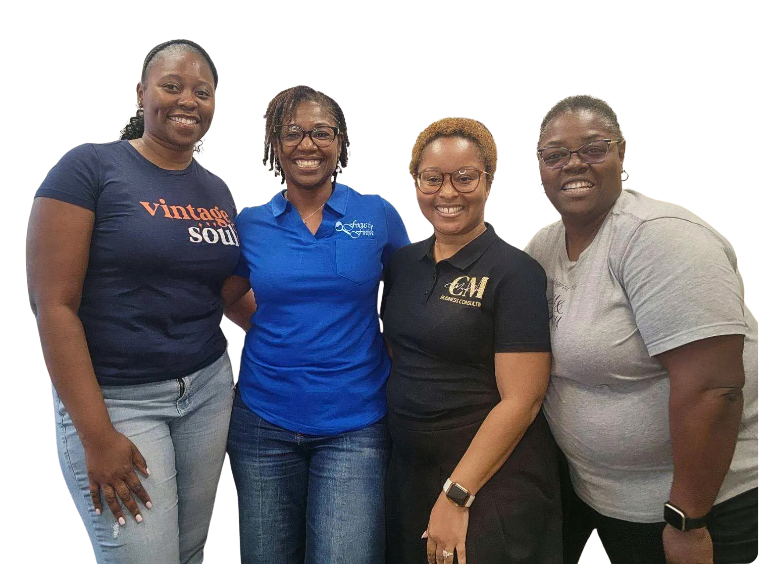 Women leaders participating in EmpowHERment leadership development mastermind