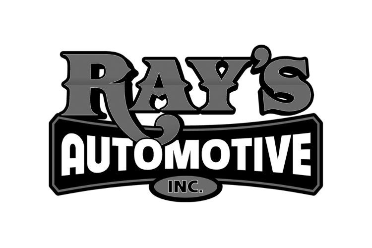 Ray's Automotive Inc. logo with stylized 