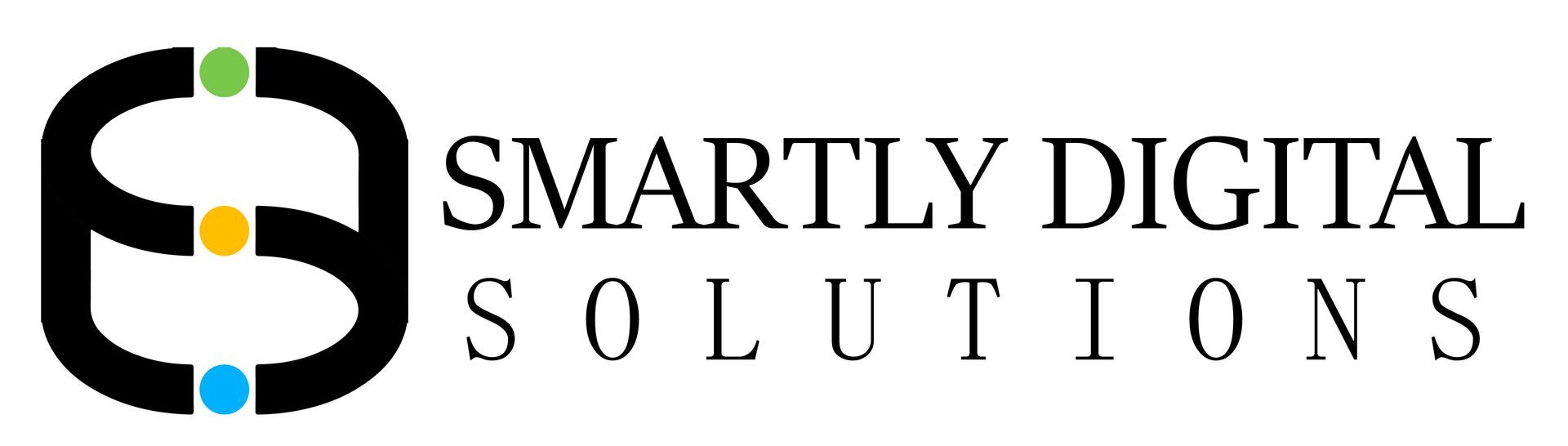 A blue speech bubble with the word saatchi on it.