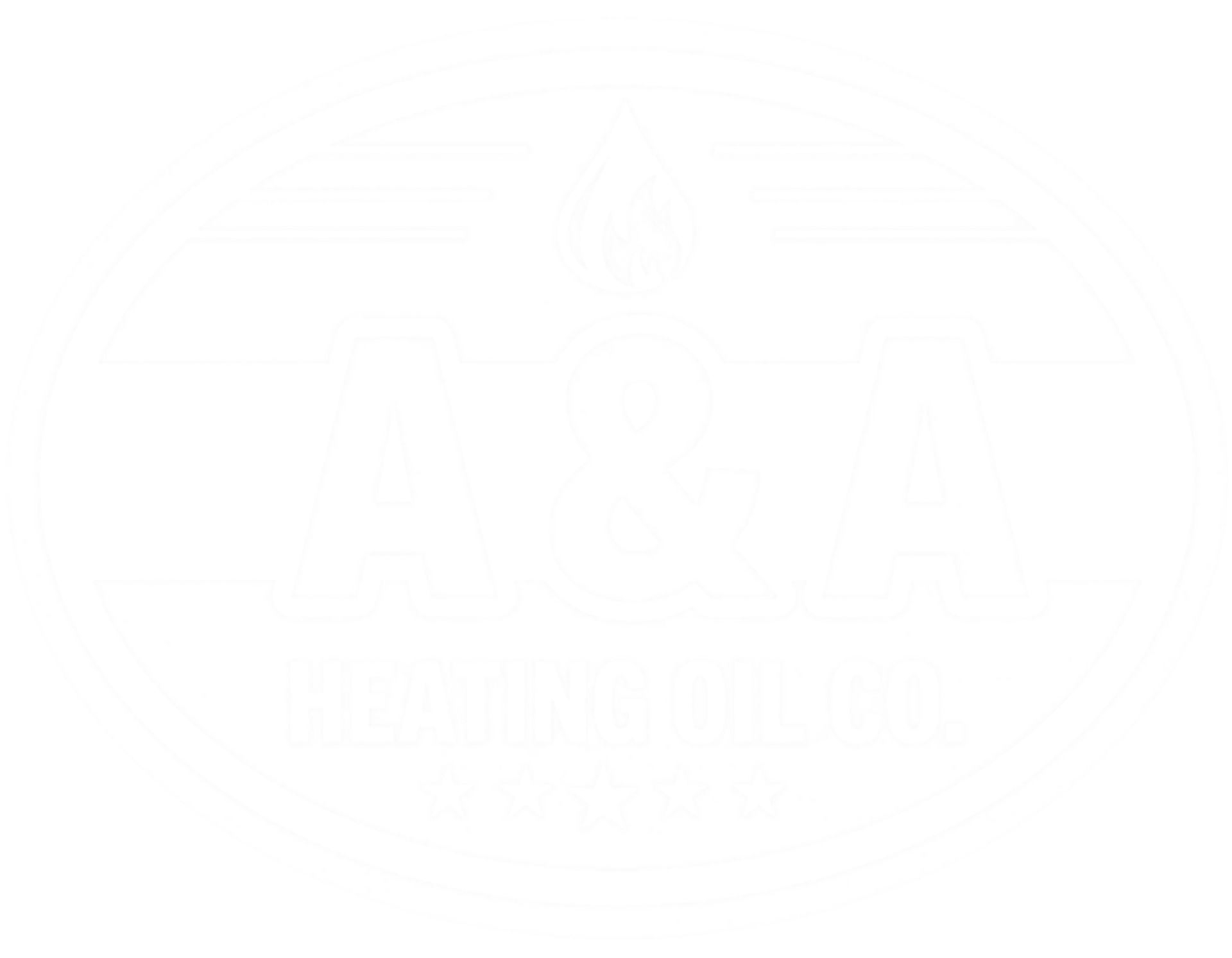 A & A Heating Oil Co. Logo