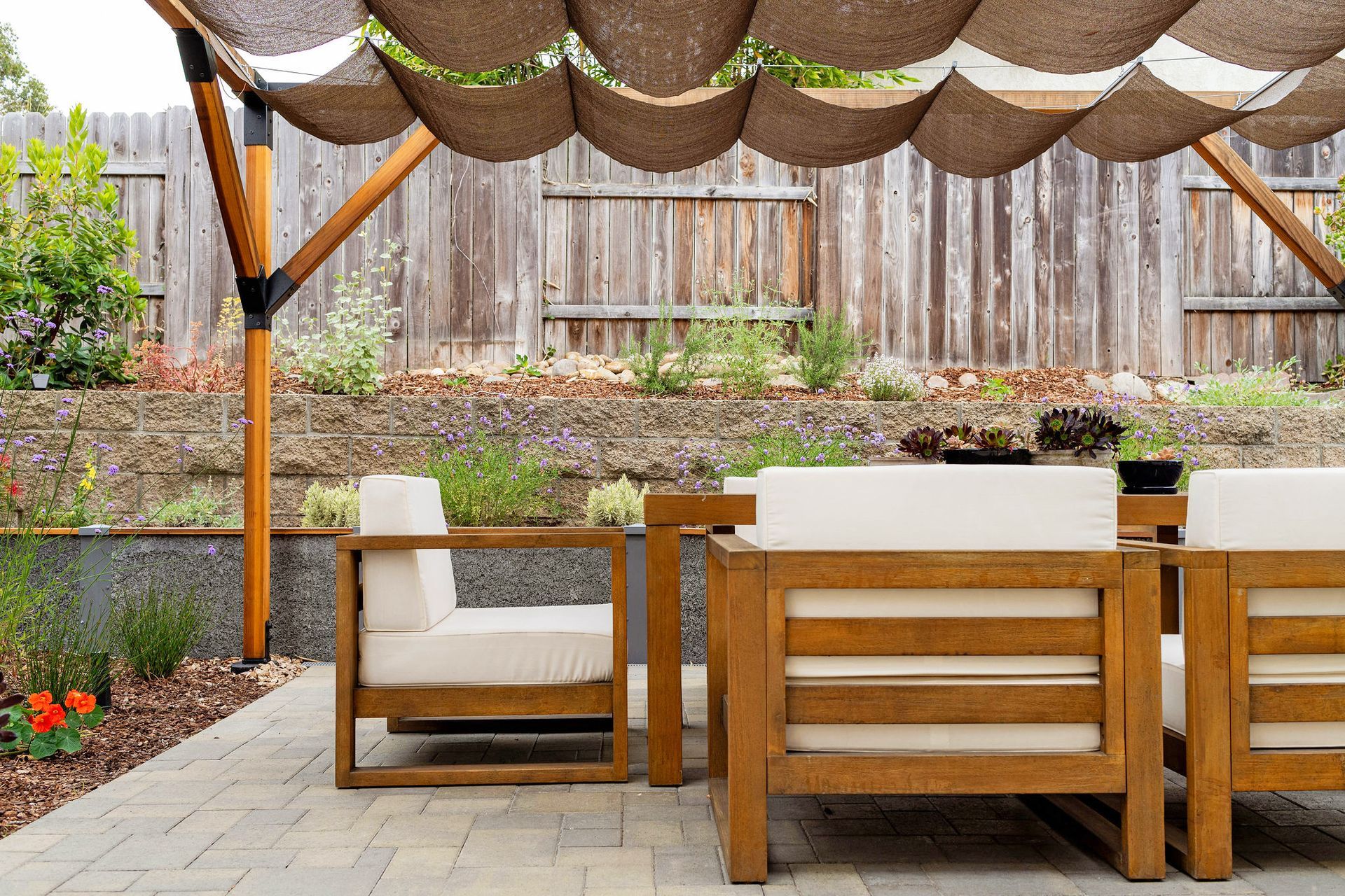 Outdoor Lounge in San Diego, Outdoor Furniture, Local Landscaping Services, Eco-Friendly Design