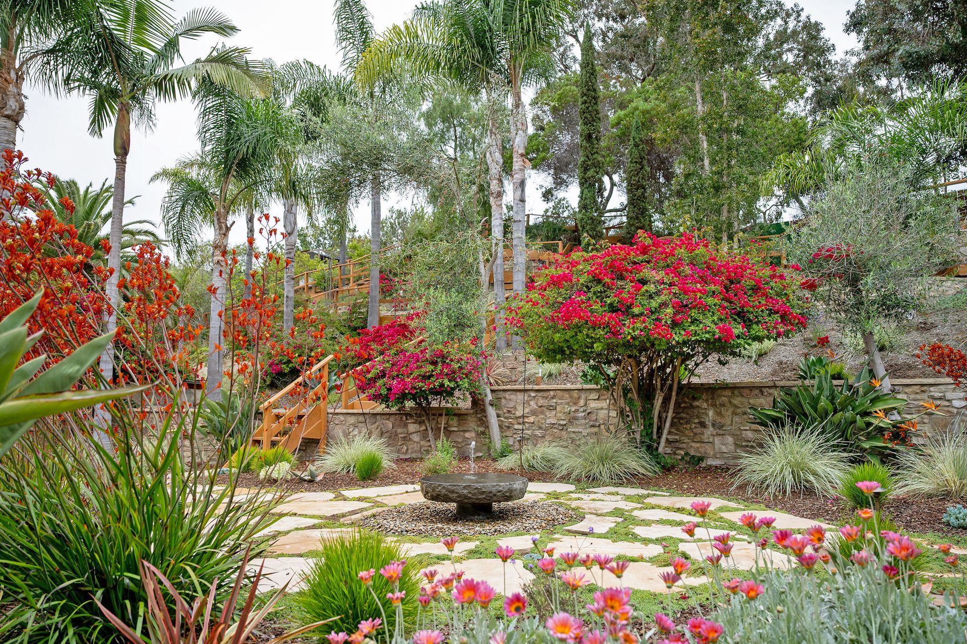 San Diego Landscape Design; Outdoor Rooms; Sustainable Design; Water Feature Garden