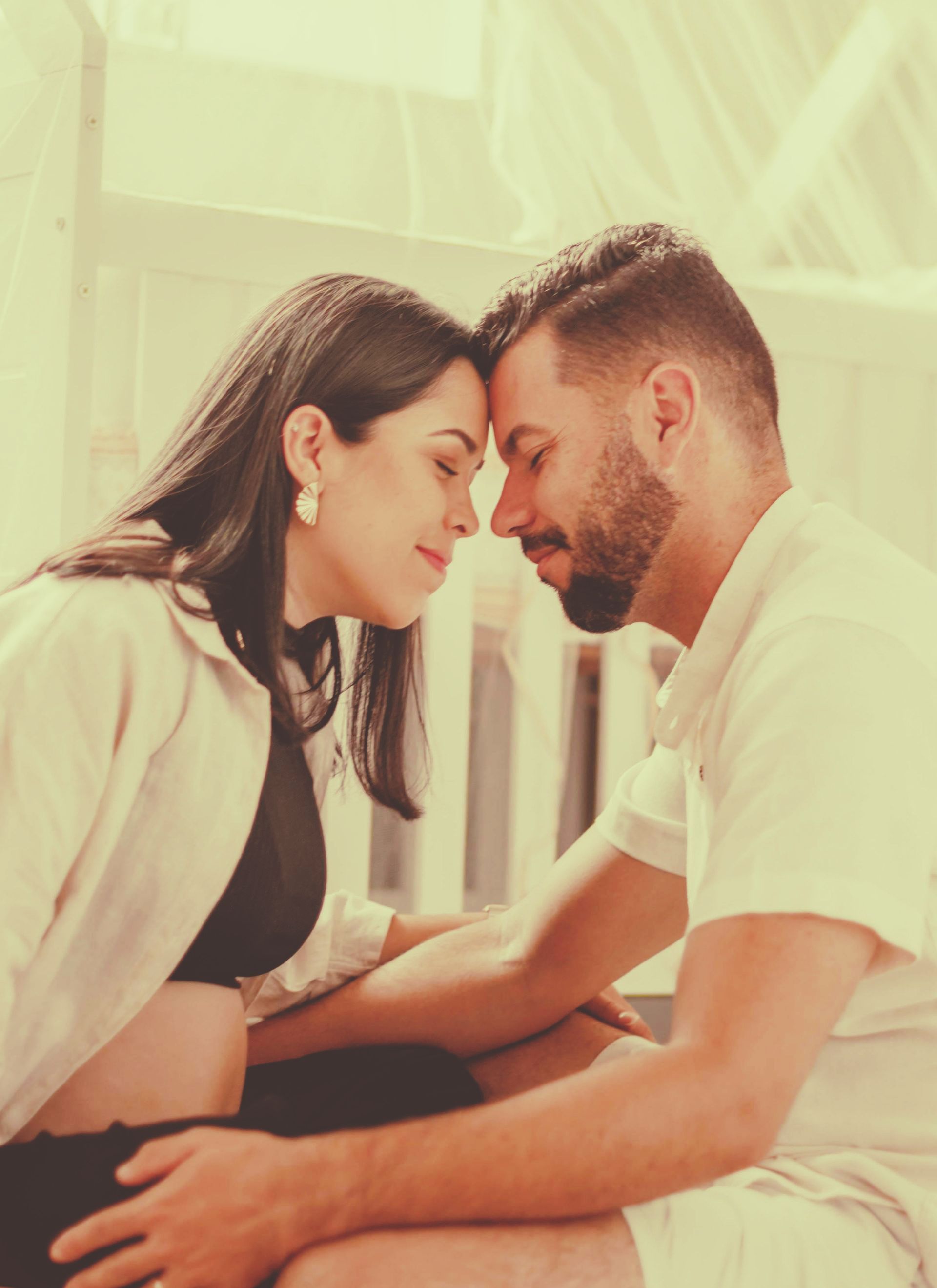 quiet connected couple