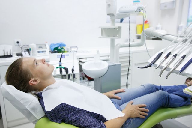 Sedation Dentistry — Patient waiting for dentist in Squirrel Hill, PA