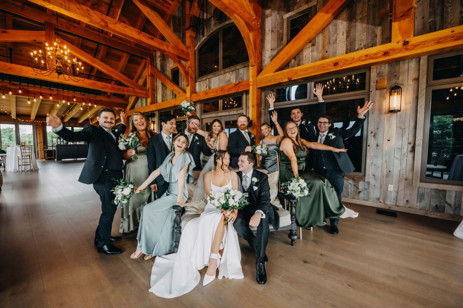 Lindsey & George's wedding at The Starting Gate at GreatHorse.