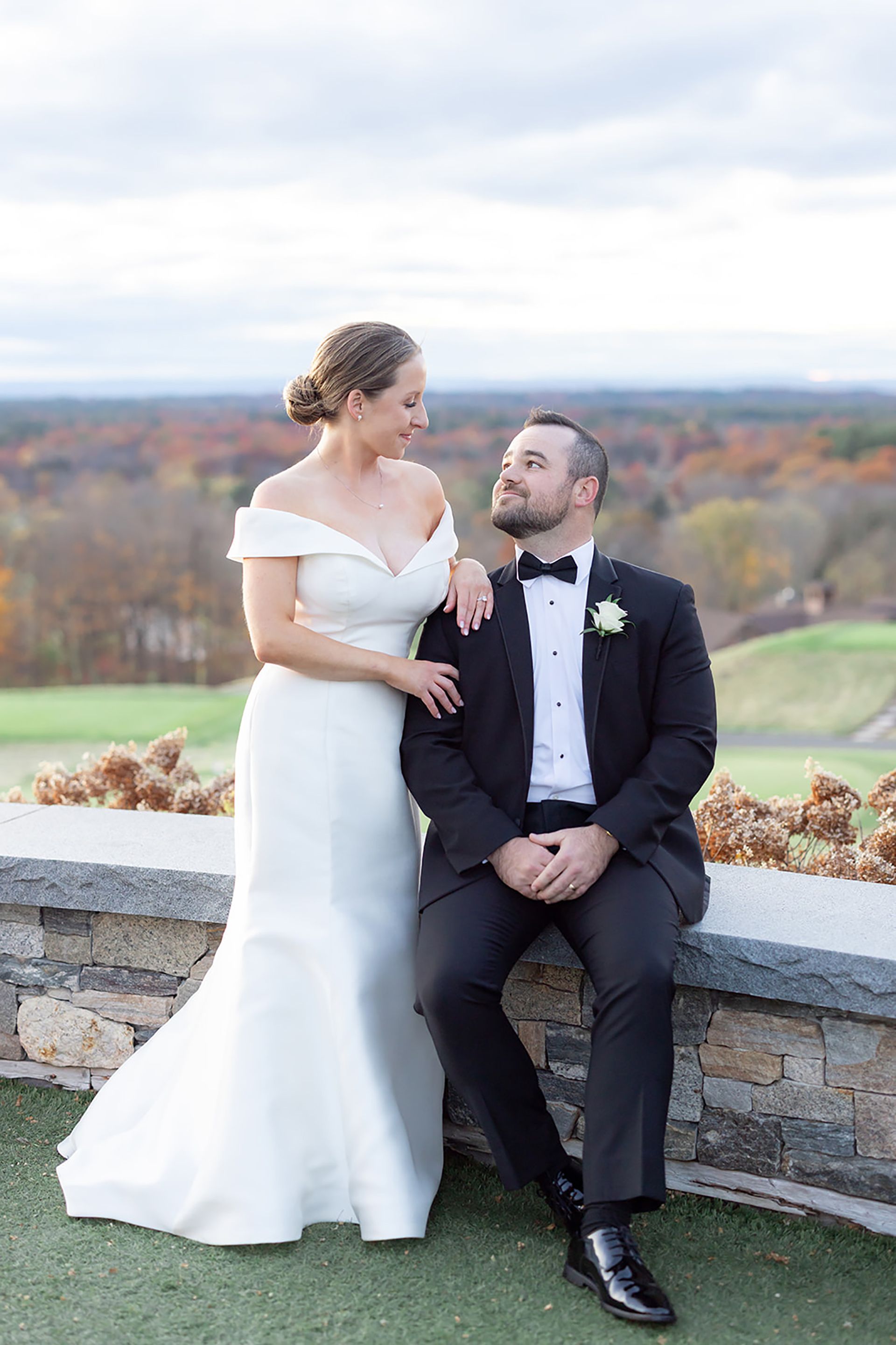 Ali & Matt's wedding ceremony and reception at The Starting Gate at GreatHorse