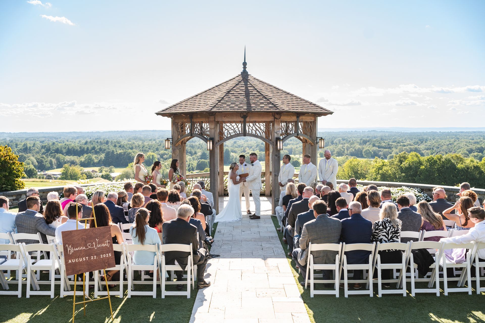 Brianna & Vincent's wedding at The Starting Gate at GreatHorse
