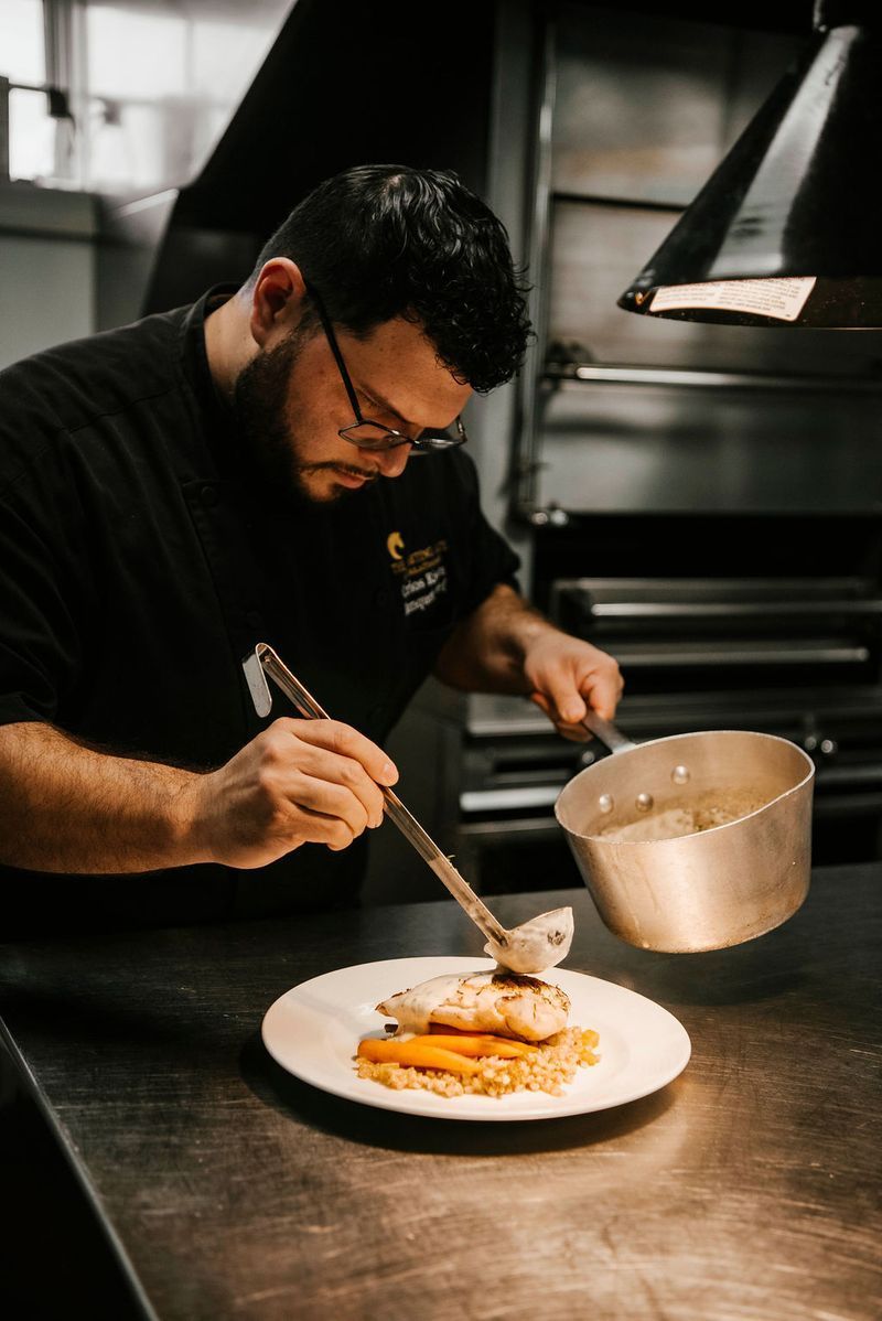 Executive Chef at The Starting Gate, Carlos Rivera brings extensive experience, creativity and precision to every dish.
