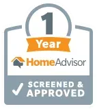 HomeAdvisor 1 Year Screen and Approved