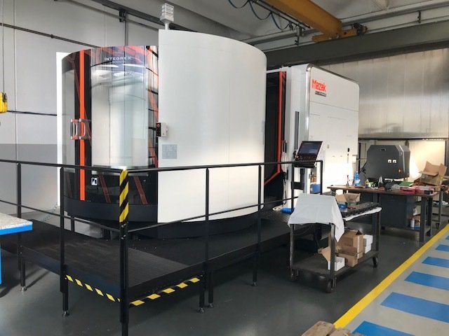 laterale macchina mazak