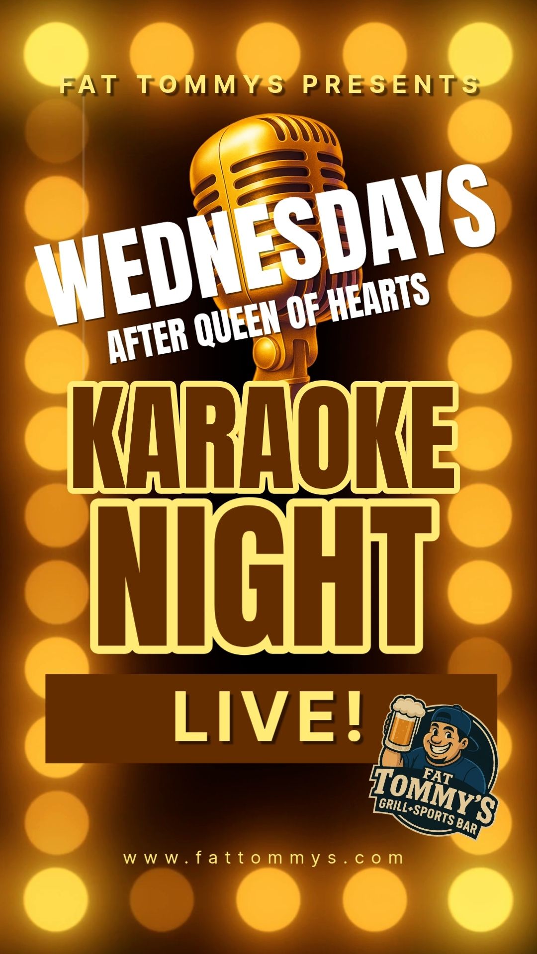 KARAOKE WEDNESDAY 7PM