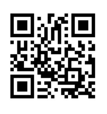 QR code with a pattern of black and white squares.