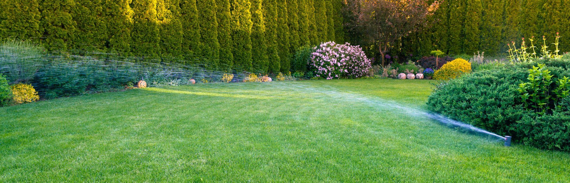 Installing Sprinkler System — Springfield, MA — Lucky Lawn Sprinkler Co.