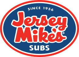 A logo for jersey mike 's subs which has been around since 1956