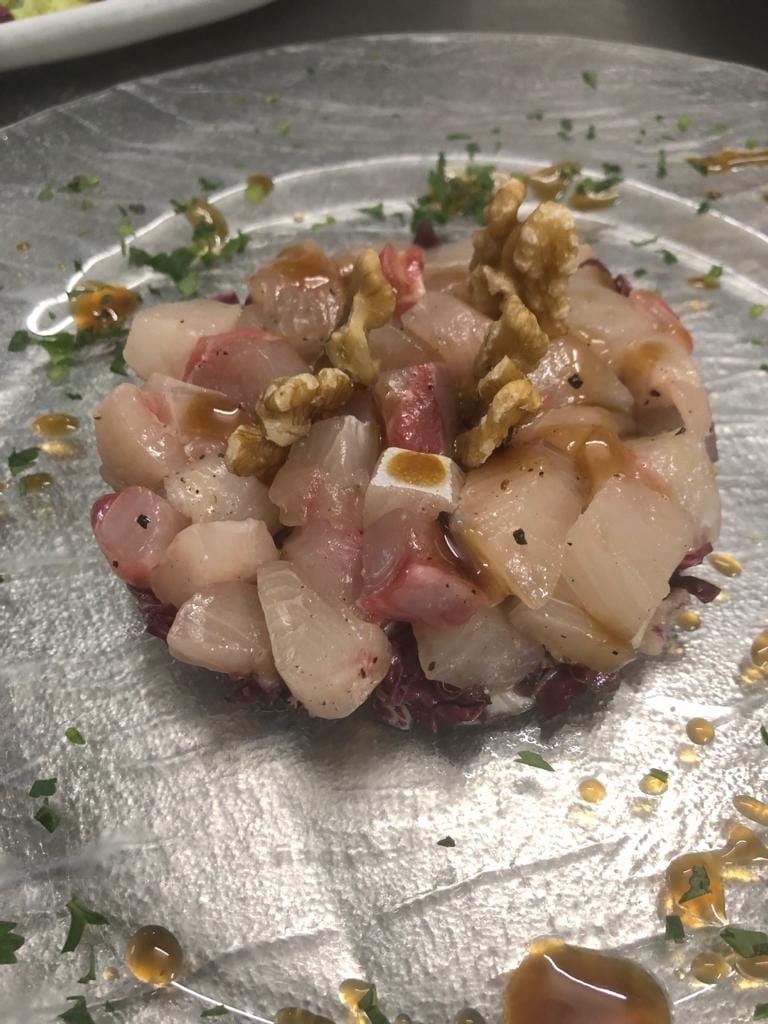 cruditè con le noci