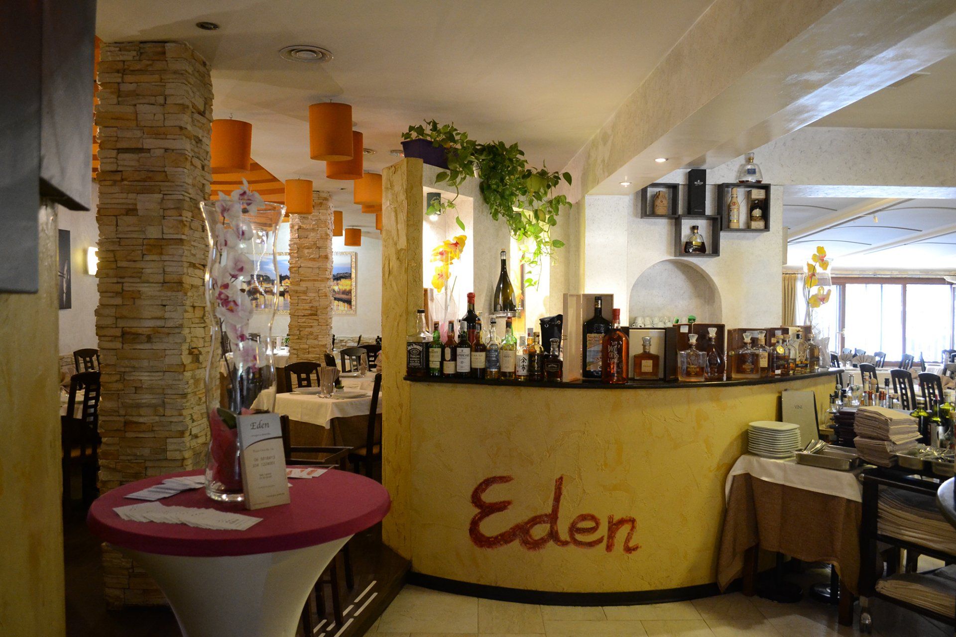 bancone ristorante eden