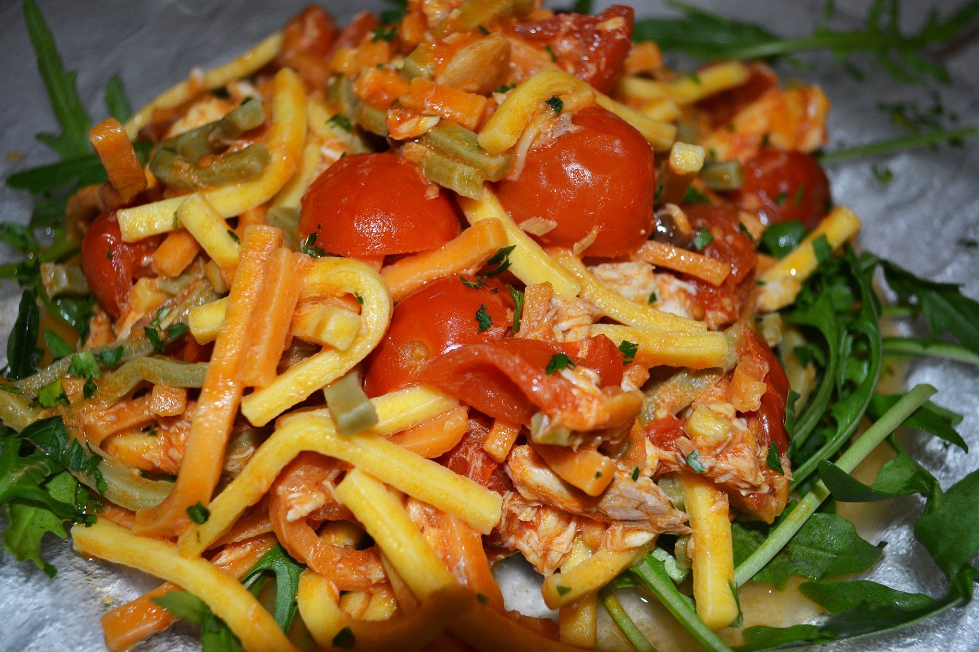 piatto di verdure miste