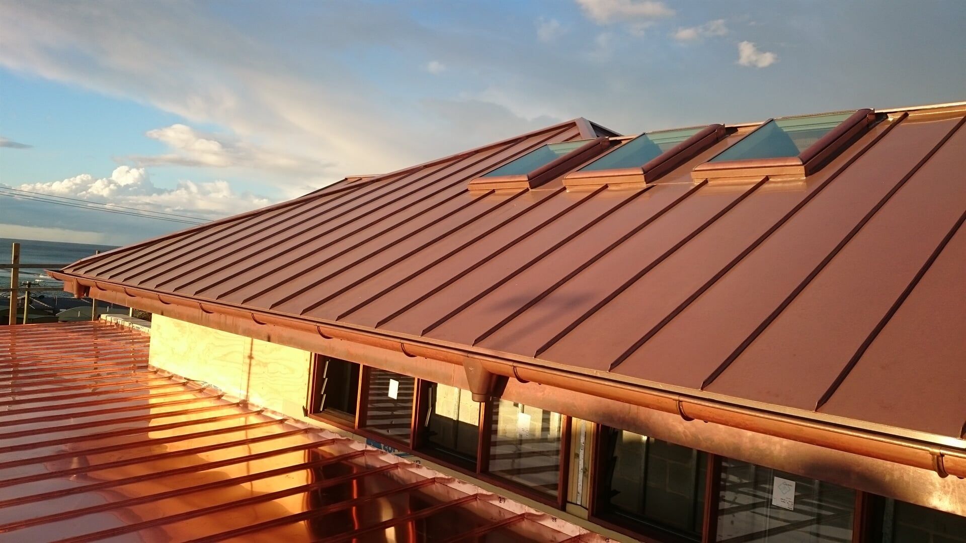 Double Standing Seam Roof