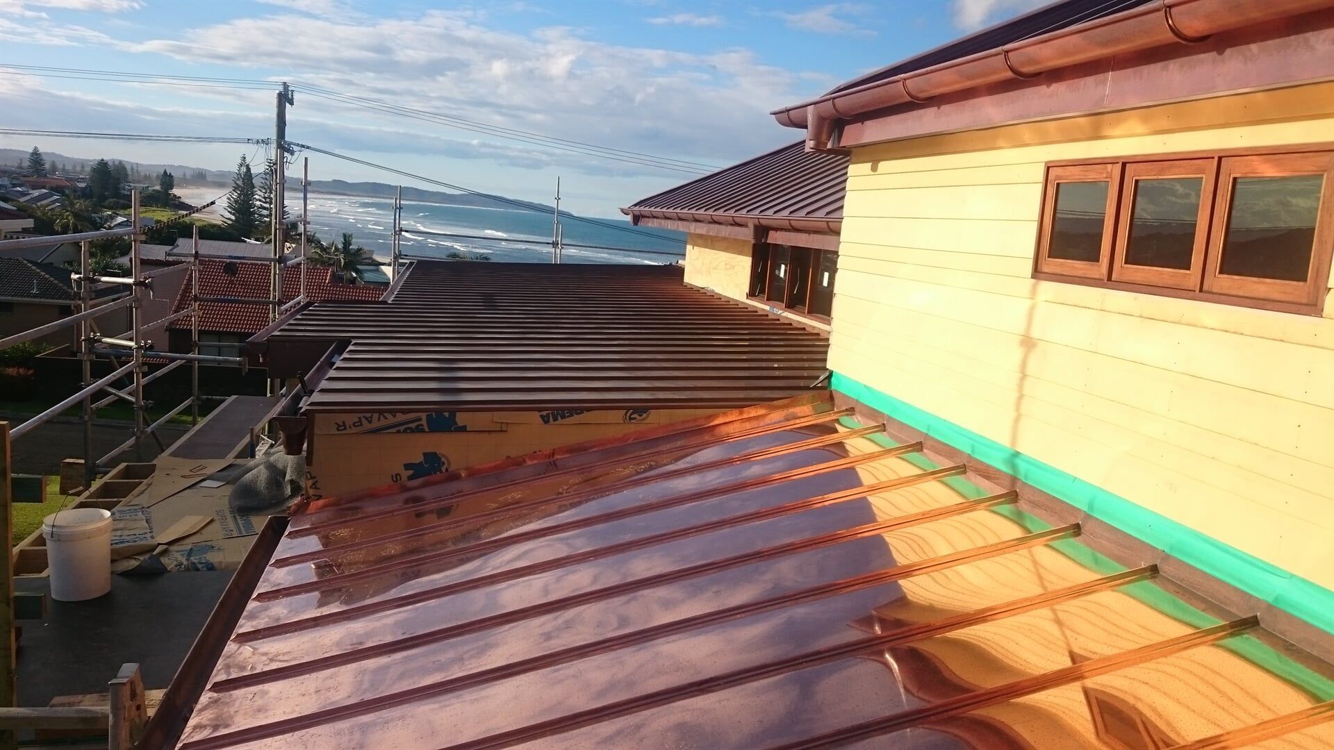 Double Standing Seam Roof