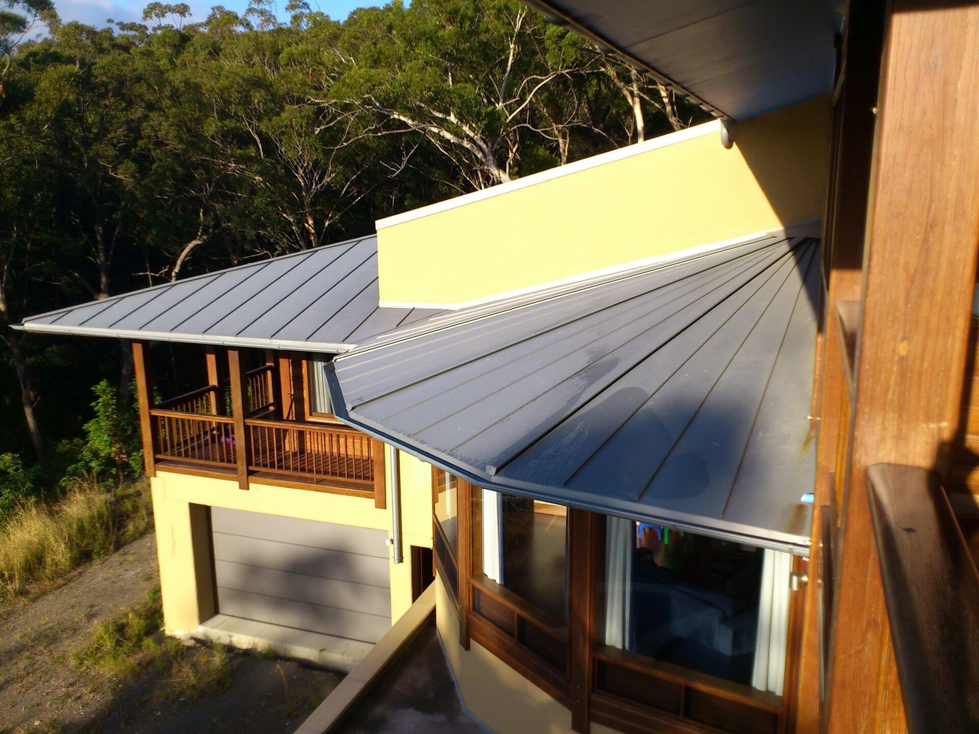 Rheinzink Pre-Weathered in Double Standing Seam System