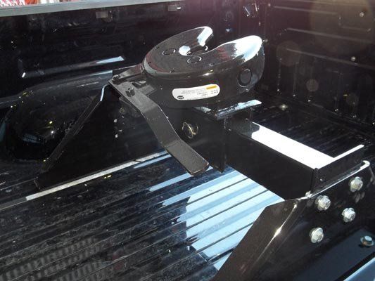 large black trailer hitch