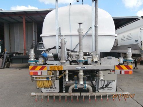 water truck back