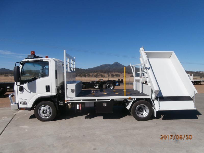 two trucks
