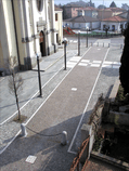opera urbana per la riqualificazione di Piazza S. Stefano a Cisano Bergamasco