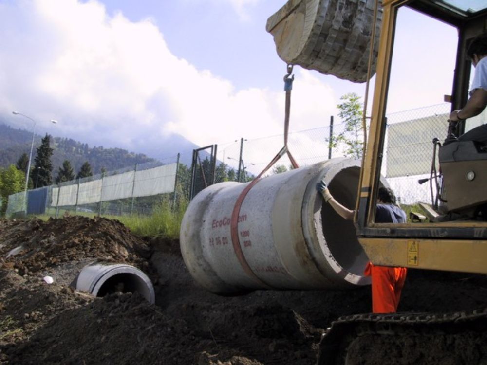 realizzazione di un'opera urbana