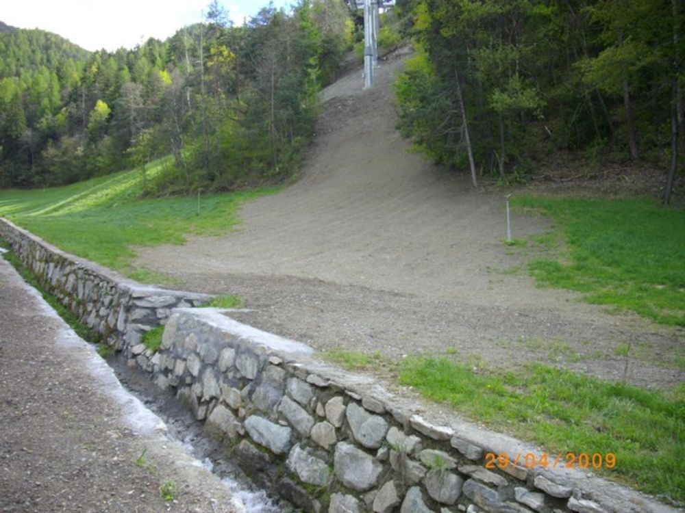 opere di adeguamento di impianto sciistico