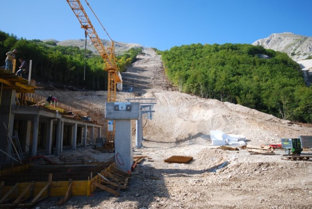 lavori per la realizzazione di impianti per seggiovie