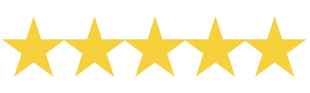 Five gold stars.