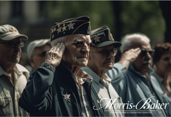 Veterans Day remembrance with Morris-Baker Funeral Home & Cremation Services 