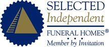 the logo for selected independent funeral homes member by invitation .