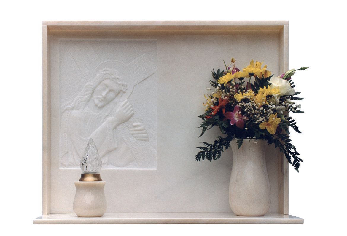 lapide commemorativa in marmo liscio