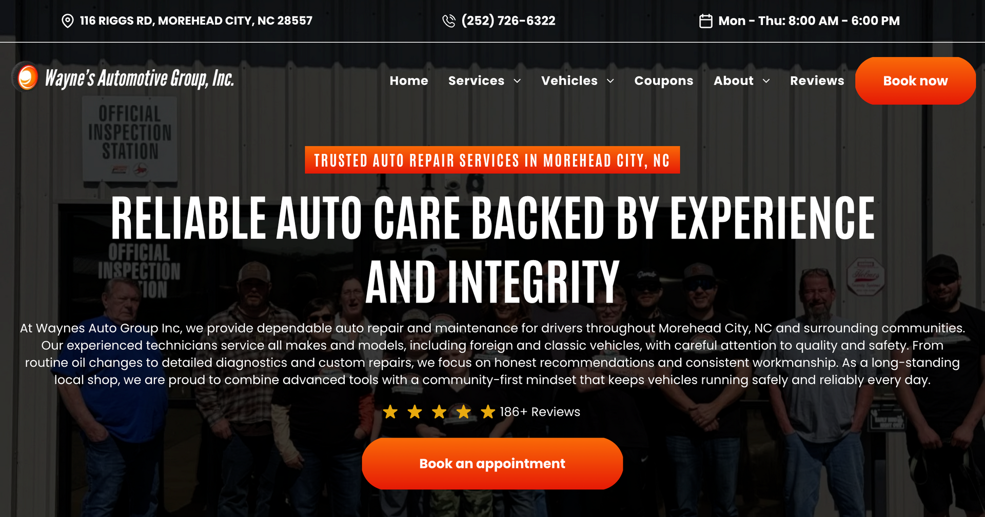 Wayne's Automotive Group, Inc. logo
