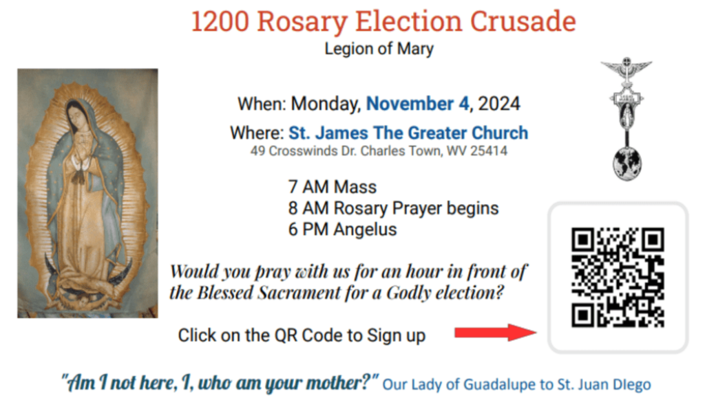 1200 Rosary Election Crusade