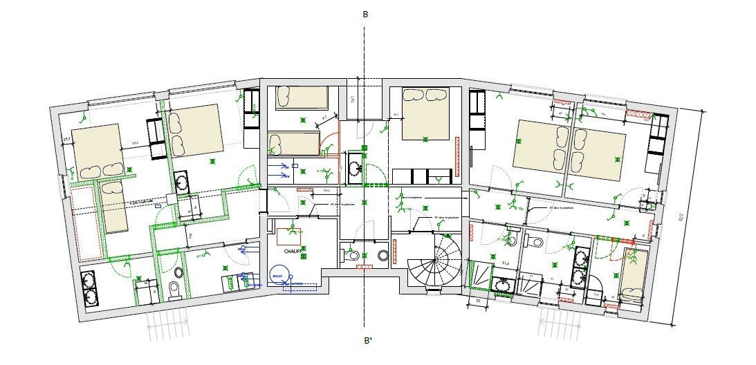 Plattegrond achouffe