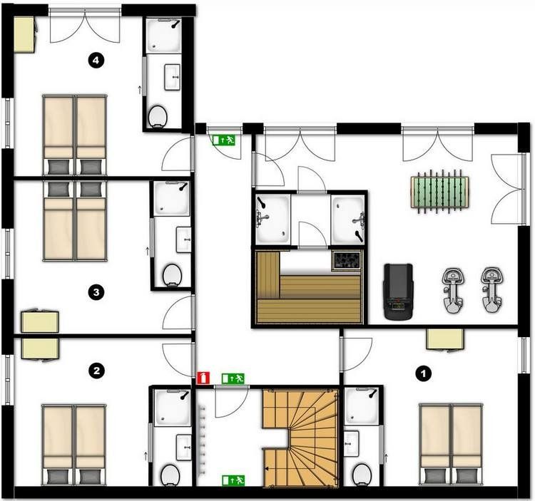 Plattegrond huis