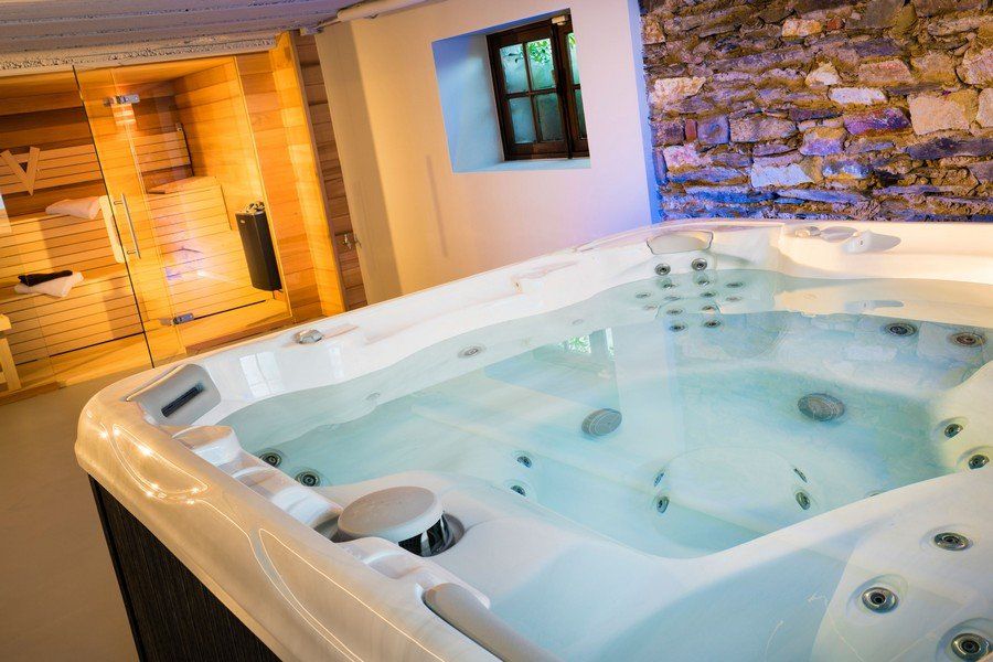 sauna en jacuzzi