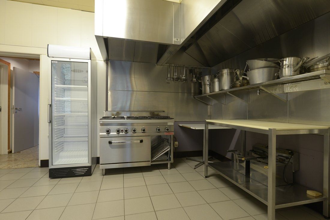 keuken in groepshuis ardennen