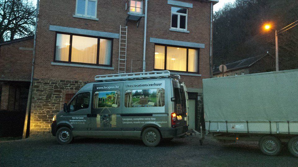 Mountainbikes bij groepshuis Marcourt